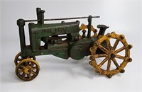 Vintage Cast iron John Deere Toy Tractor