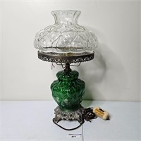 Hurricane Lamp Gone With The Wind Style ELECTRIC