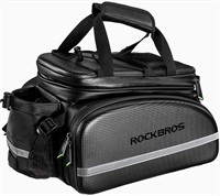 ROCKBROS Bike Rack Bag Trunk Waterproof Carbon