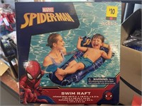 spiderman swim raft