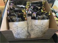 11 bags of spider webbing