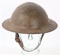 WWI BRITISH WWI MK1 COMBAT HELMET WITH LINER WW1