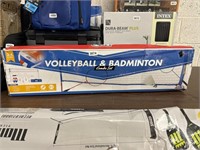 Rec league volley ball and badminton combo set