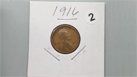 1916 Wheat Cent be2002