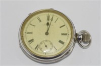 Waltham silver pocket watch