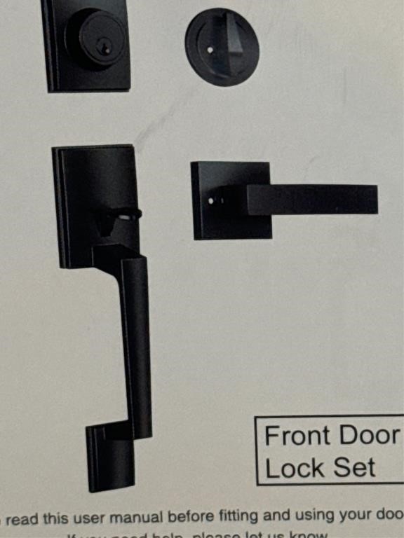 $60 Front Door Lock Set