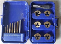 Small Kobalt Tap and Die in Plastic Case