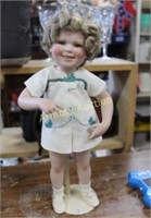 SHIRLEY TEMPLE DOLL AND STAND