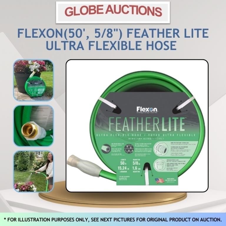 FLEXON(50', 5/8") FEATHER LITE HOSE