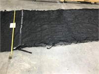 15 ft trampoline safety net with zipper enclosure