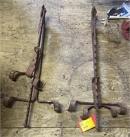 Pair of Cast Iron Ladder Jacks, 30in