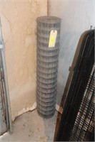 Partial Roll of Woven Wire