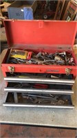 Craftsman Toolbox with Miscellaneous Contents