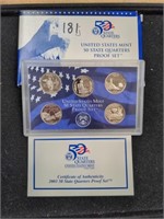 2003 US Mint proof set coins