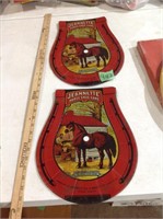 Vintage metal horseshoe game, found 3 horse