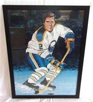 RARE Vintage artist signed Tim Hortons print.