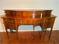 c. 1810 Scottish Bowfront Sheraton Style Sideboard