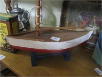 Hand Carved Sailboat
