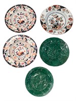 5 Assorted Floral Plates