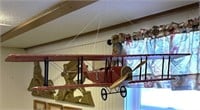 Airplane Hanging 22”X32” wing span