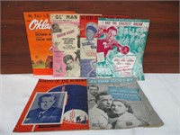 6 Vintage Music Books