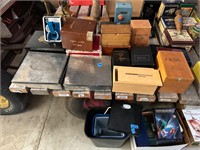 Misc. Cigar Boxes/Tins; Watch Parts