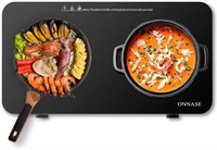 Double Induction Cooktop  1800W 2 Burner