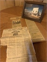 Maples Inn Photo and Paper Article