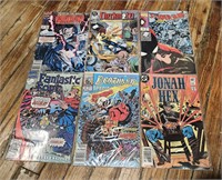 Lot of 6 Comic Books Fantastic Four Spider-Man