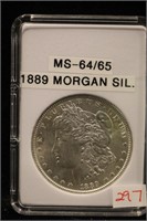 1889 MORGAN DOLLAR MS-64 / 65
