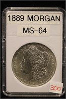 1889 MORGAN DOLLAR MS-64