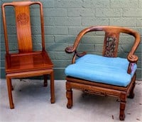 Furniture 2 Asian Style Chairs, George Zee Co. +
