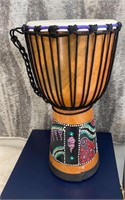 AKLOT African Drum, Hand-painted