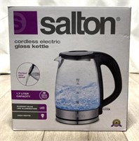 Salton Cordless Electric Glass Kettle (pre Owned)