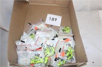 FISHING SINKERS BOX LOT