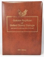 Golden Replicas of United States Stamps, first day