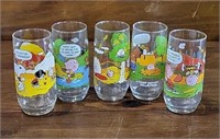 Camp Snoopy Collection Peanuts Glasses