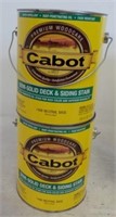 Cabot Semi-Solid Deck & Siding Stain 2 Gallons.