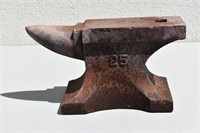Vintage 25lb Blacksmiths Anvil