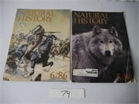 Natural History Magazines 1986