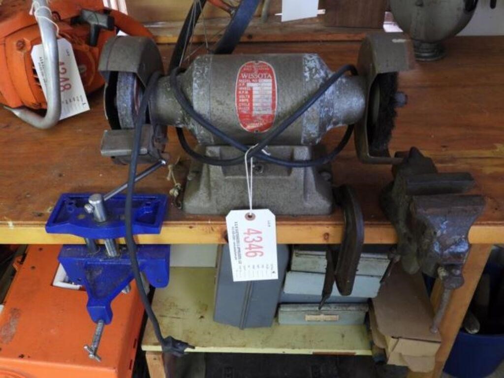 Wissota 1/3HP 6” bench grinder and Heavy Duty