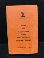 JUNE 1, 1970 ILLINOIS CENTRAL RAILROAD RULES & REG