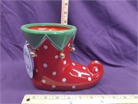 Elf Boot Planter Christmas by Indoor Gardens