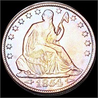 1854-O Seated Half Dollar UNCIRCULATED