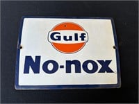 Gulf No-nox Sign