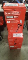 Craftsman 2 cycle 25cc 17" weed wacker curved