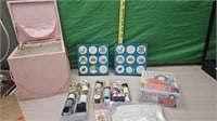 Sewing box and supplies
