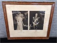 Queen Mary and King George V Print