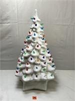 Vintage Porcelain White Christmas Tree