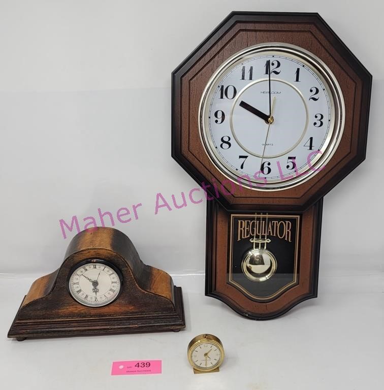 Vtg Westclox Alarm Clock, Clocks
